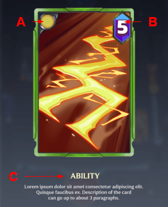 Spell card example